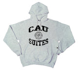 Grey CAU Men's Dorm Life Pullover Hood