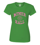 Pink & Green Women's Miner Hall Dorm Life T-Shirt